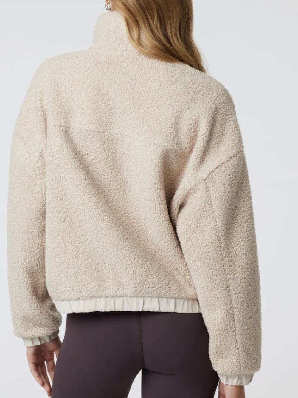 Vuori Sycamore Full Zip Jacket in Dune - Picture 4 of 4